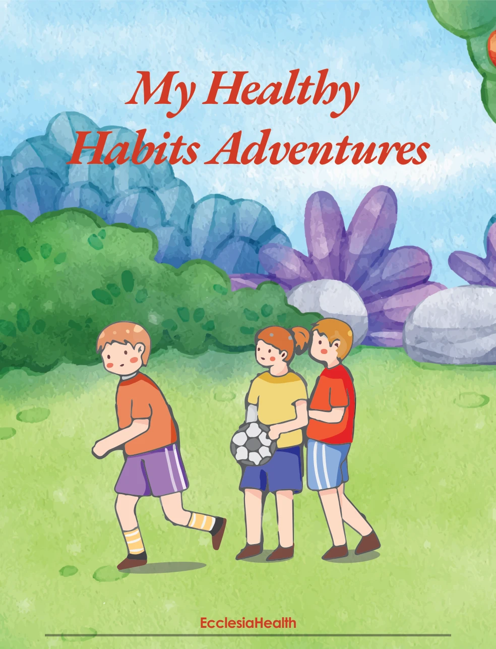 My Healthy Habits Adventures booklet cover