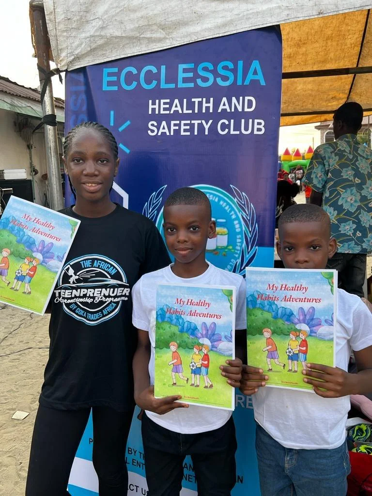 Healthy habits booklets for children