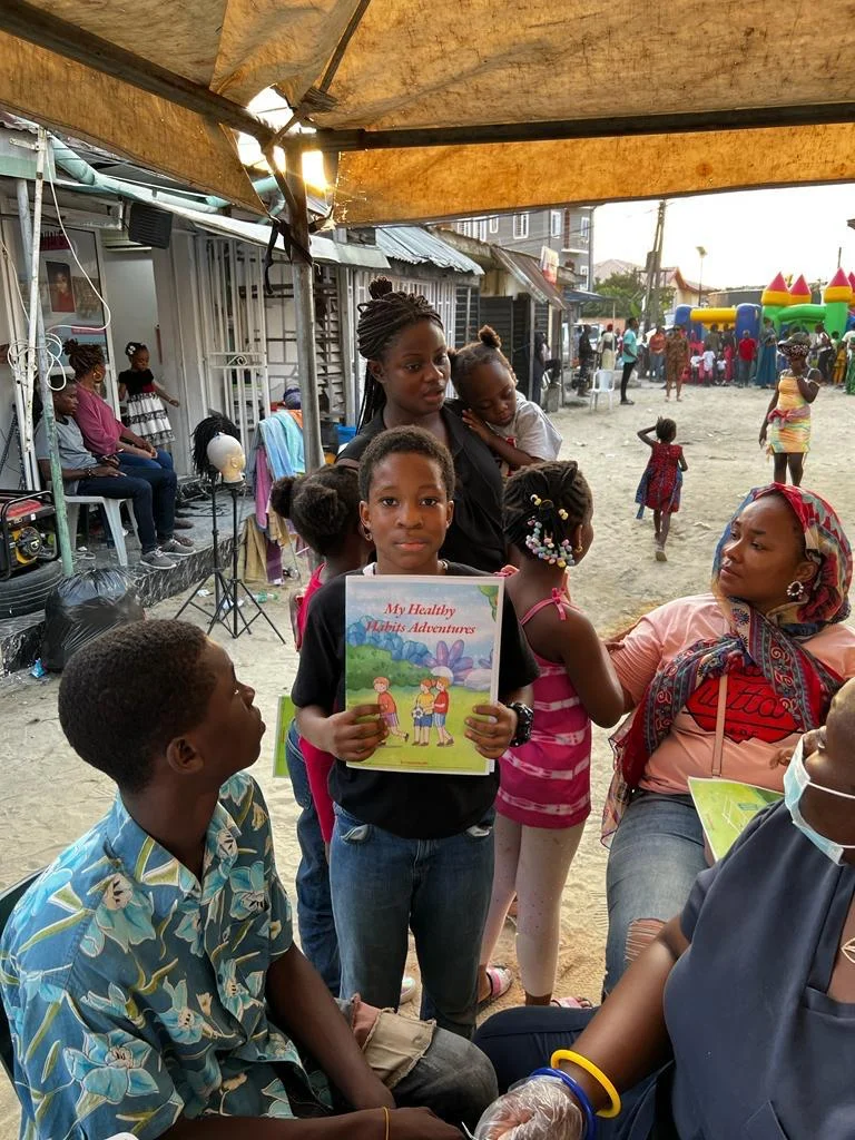Families and children at an outreach