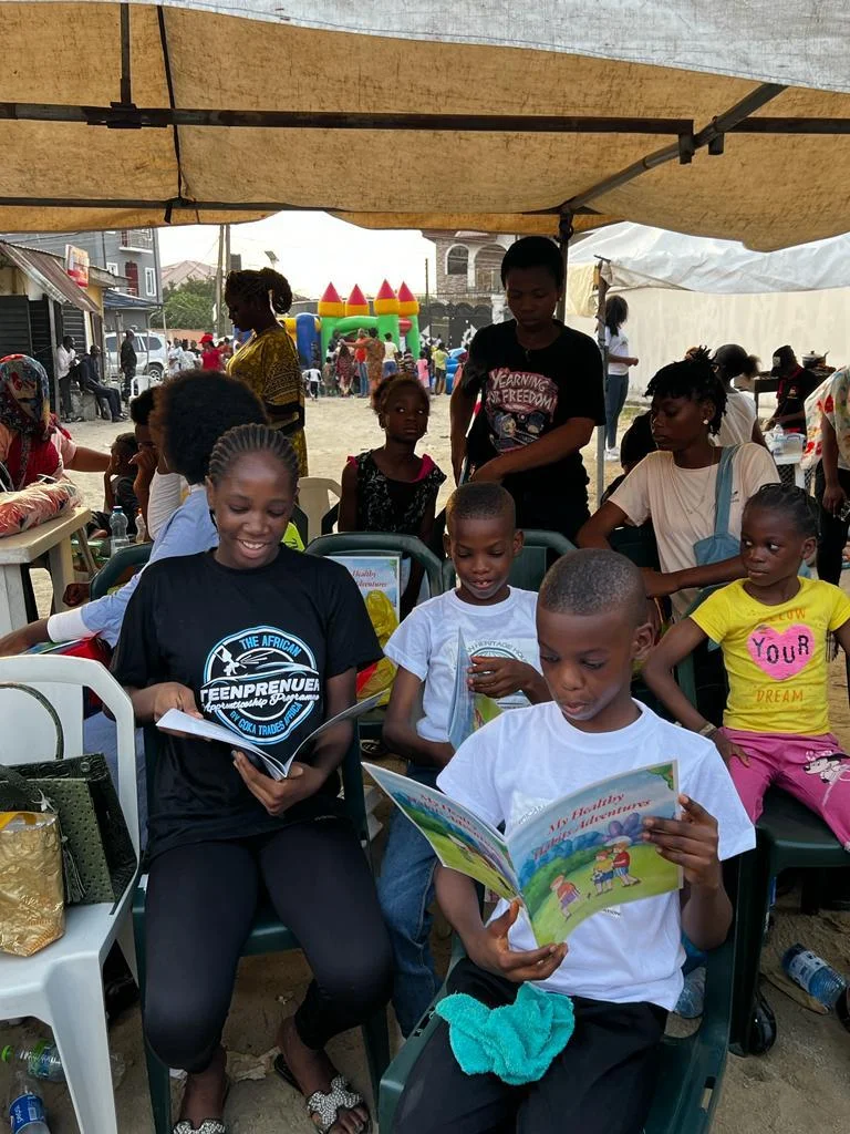 Children exploring healthy habits